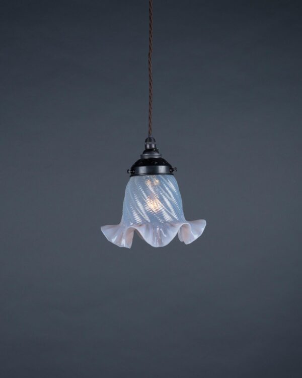 Pretty Satin Glass Pendant Light