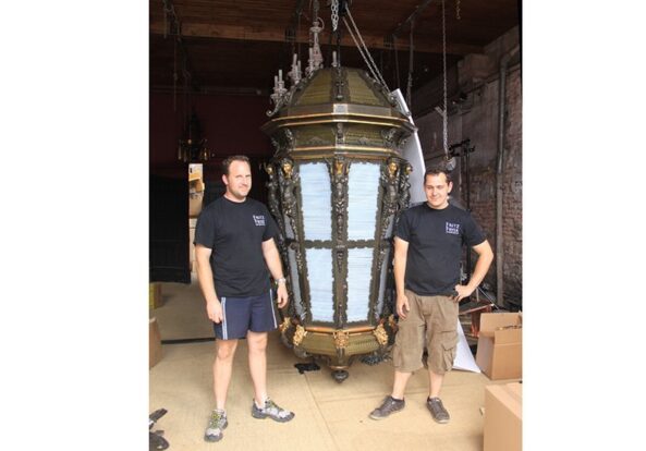 How can I get an enormous antique lantern restored?